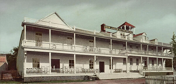 John Jacob Astor House, Mackinac Island, c1901. Creator: Unknown