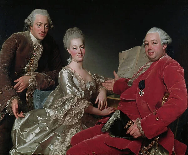John Jennings Esq. his Brother and Sister-in-Law, 1769. Creator: Alexander Roslin