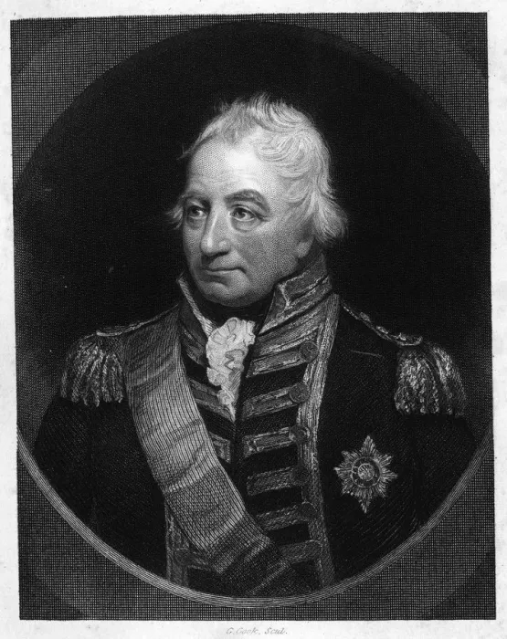 Framed Print : John Jervis (1735-1823), 1st Earl of St Vincent, 1851. Artist: G Cook Framed Print : John Jervis (1735-1823), 1st Earl of St Vincent, 1851. Artist: G Cook
