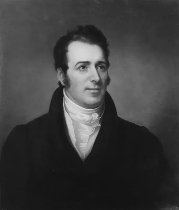 Framed Print : John Johnston, 1826-29. Creator: Rembrandt Peale Framed Print : John Johnston, 1826-29. Creator: Rembrandt Peale