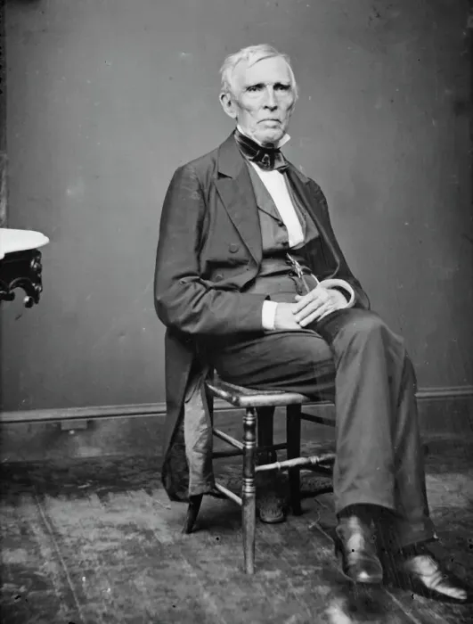 Framed Print : John Jordan Crittenden of Kentucky, between 1855 and 1865. Creator: Unknown Framed Print : John Jordan Crittenden of Kentucky, between 1855 and 1865. Creator: Unknown