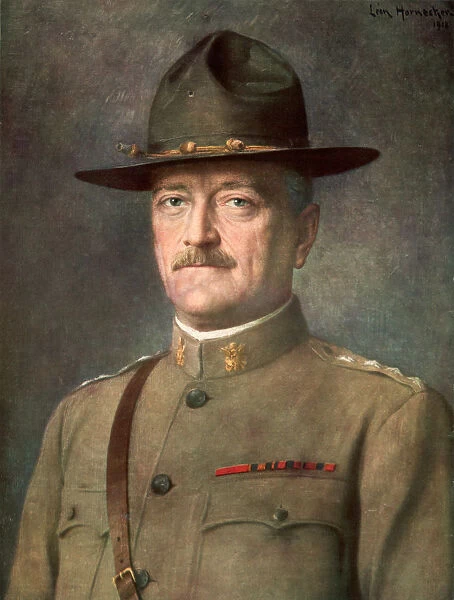 John Joseph Black Jack Pershing, American general, (1926). Artist: Leon Hornecker