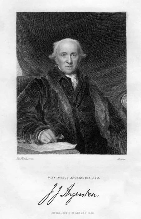 Framed Print : John Julius Angerstein (1735-1823), English philanthropist and merchant, (1829). Artist: Scriven Framed Print : John Julius Angerstein (1735-1823), English philanthropist and merchant, (1829). Artist: Scriven