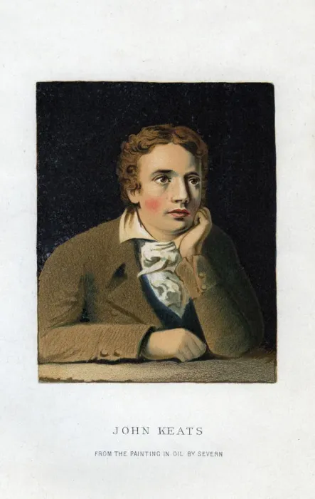 Framed Print : John Keats, English poet, 19th century Framed Print : John Keats, English poet, 19th century