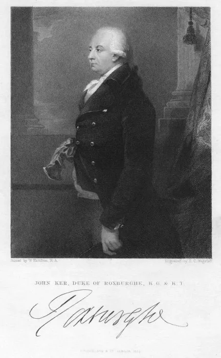 Framed Print : John Ker, Duke of Roxburghe, English bibliophile and book collector, (1832). Artist: Charles Edward Wagstaff Framed Print : John Ker, Duke of Roxburghe, English bibliophile and book collector, (1832). Artist: Charles Edward Wagstaff