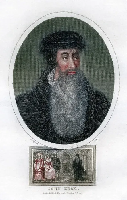 Framed Print : John Knox, Scottish religious reformer, 1812. Artist: J Chapman Framed Print : John Knox, Scottish religious reformer, 1812. Artist: J Chapman