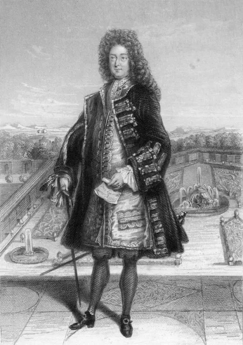 Framed Print : John Law, Comptroller General of France, 1720 (1841) Framed Print : John Law, Comptroller General of France, 1720 (1841)