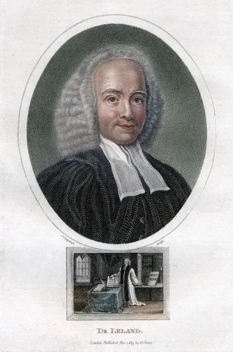 Framed Print : John Leland, 18th-century English Presbyterian minister and author of theological works, (1813). Artist: J Chapman Framed Print : John Leland, 18th-century English Presbyterian minister and author of theological works, (1813). Artist: J Chapman