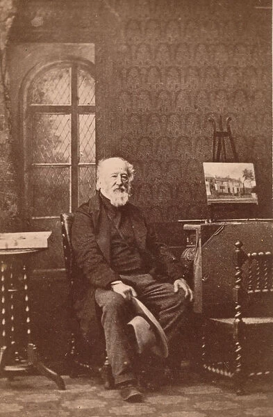 John Linnel, 1863. Creator: F. Ottos School of Photography