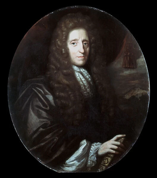 John Locke, English philosopher, 1689. Artist: Verelst Harman