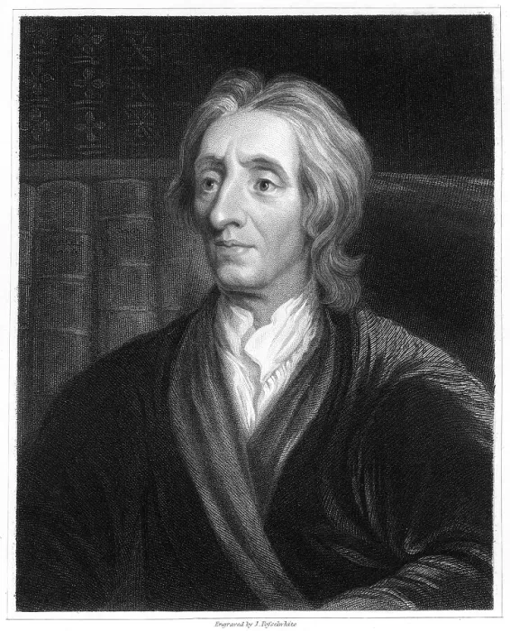 Framed Print : John Locke, English philosopher, (1836). Artist: James Posselwhite Framed Print : John Locke, English philosopher, (1836). Artist: James Posselwhite