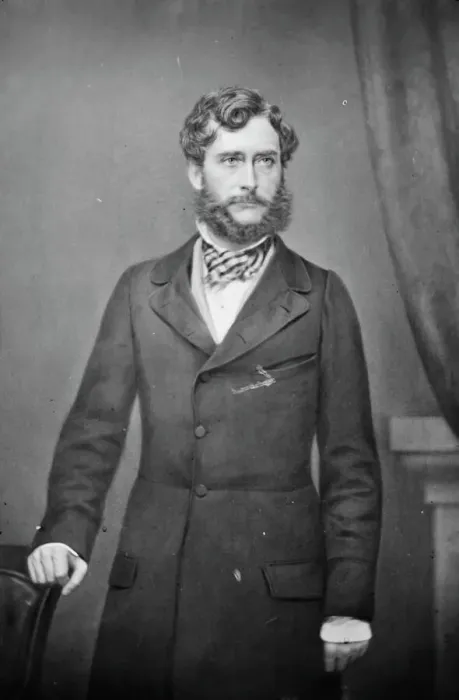 Framed Print : John Lothrop Motley, between 1855 and 1865. Creator: Unknown Framed Print : John Lothrop Motley, between 1855 and 1865. Creator: Unknown