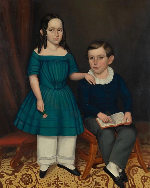 John and Louisa Stock, 1845. Creator: Joseph Whiting Stock