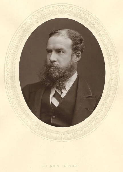 John Lubbock, first Baron Avebury, English banker, archaeologist, naturalist and politician, c1880