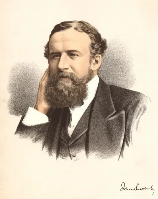Framed Print : John Lubbock, first Baron Avebury, English banker, archaeologist, naturalist and politician, c1880 Framed Print : John Lubbock, first Baron Avebury, English banker, archaeologist, naturalist and politician, c1880