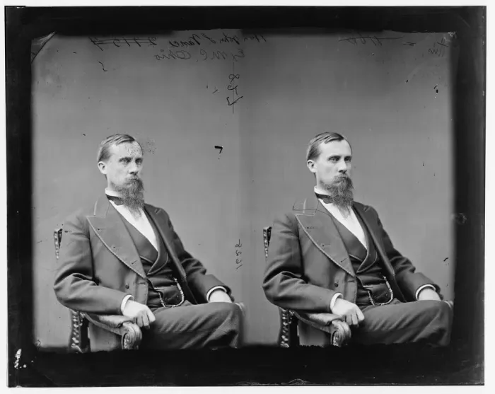 Framed Print : John Luther Vance of Ohio, 1865-1880. Creator: Unknown Framed Print : John Luther Vance of Ohio, 1865-1880. Creator: Unknown