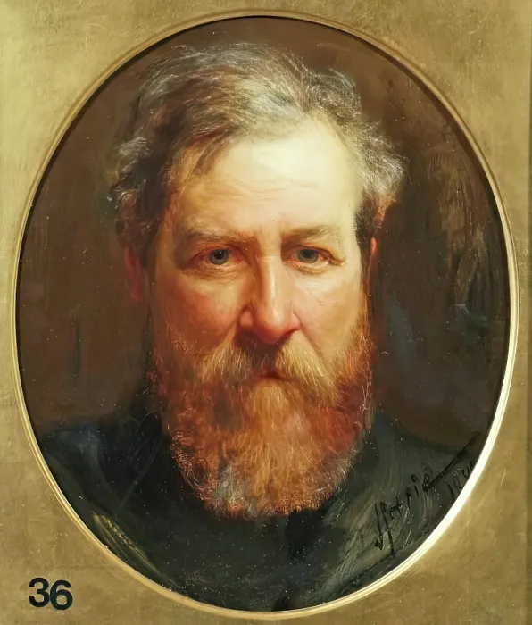 Framed Print : John Macwhirter, RA, 1882. Creator: John Pettie Framed Print : John Macwhirter, RA, 1882. Creator: John Pettie