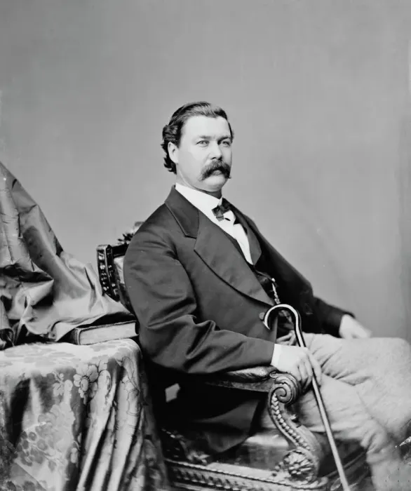 Framed Print : John McConnell Rice of Kentucky, between 1860 and 1875. Creator: Unknown Framed Print : John McConnell Rice of Kentucky, between 1860 and 1875. Creator: Unknown