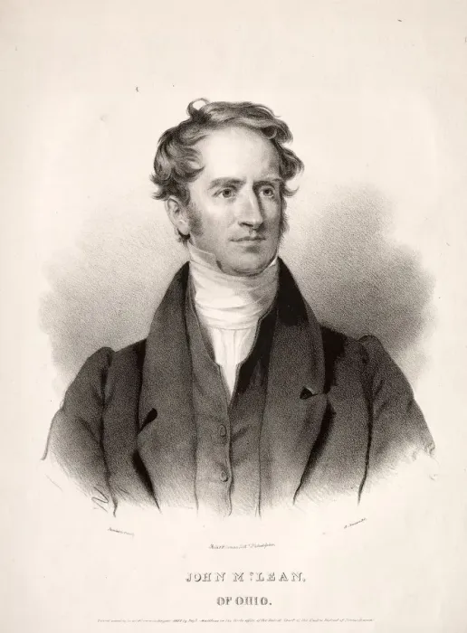 Framed Print : John McLean of Ohio, 1832. Creator: Albert Newsam (American, 1809-1864) Framed Print : John McLean of Ohio, 1832. Creator: Albert Newsam (American, 1809-1864)