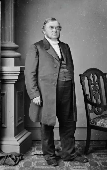 Framed Print : John Michael Krebs, between 1855 and 1865. Creator: Unknown Framed Print : John Michael Krebs, between 1855 and 1865. Creator: Unknown