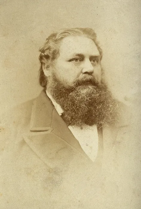 Framed Print : John Milner Fothergill, late 19th century. Creator: Barraud & Jerrard Framed Print : John Milner Fothergill, late 19th century. Creator: Barraud & Jerrard