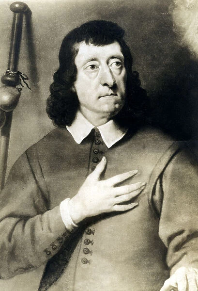 John Milton (1608-1674), English poet, early 20th century. Artist: Rotary Photo
