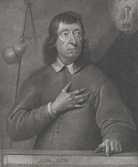Framed Print : John Milton, August 1, 1797. Creator: George Quinton Framed Print : John Milton, August 1, 1797. Creator: George Quinton