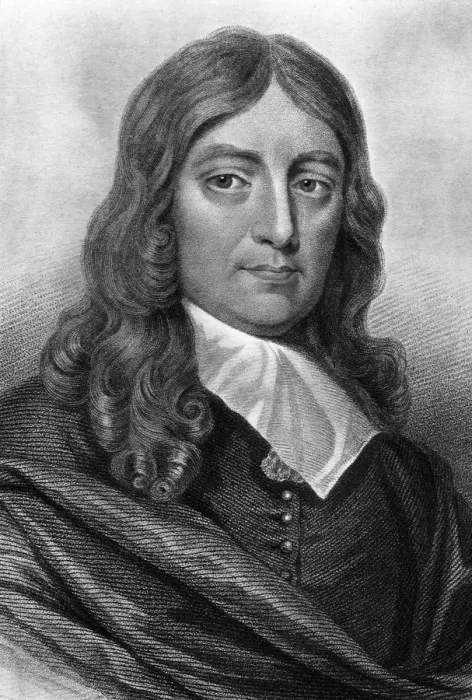 Framed Print : John Milton, English poet, (19th century) Framed Print : John Milton, English poet, (19th century)