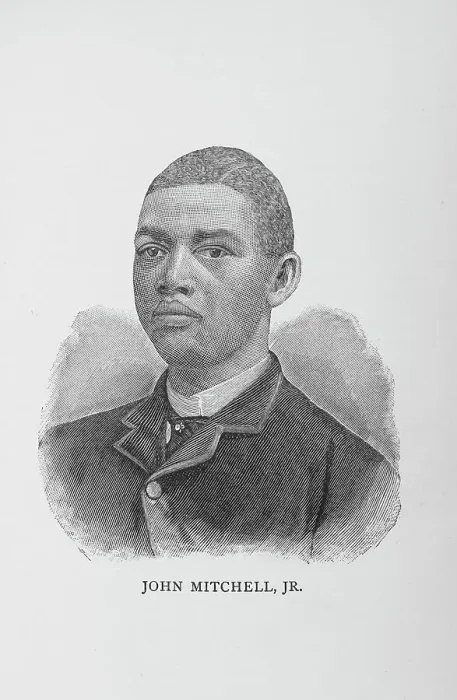 Framed Print : John Mitchell, Jr. 1887. Creator: Unknown Framed Print : John Mitchell, Jr. 1887. Creator: Unknown