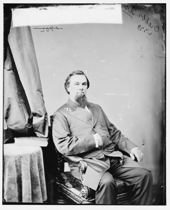 Framed Print : John Montgomery Crebs of Illinois, between 1860 and 1875. Creator: Unknown Framed Print : John Montgomery Crebs of Illinois, between 1860 and 1875. Creator: Unknown