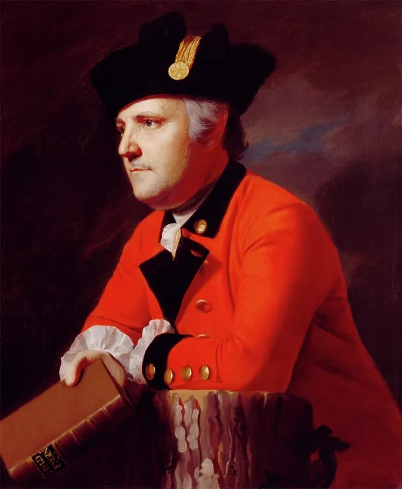 Framed Print : John Montresor, c1771. Creator: John Singleton Copley Framed Print : John Montresor, c1771. Creator: John Singleton Copley
