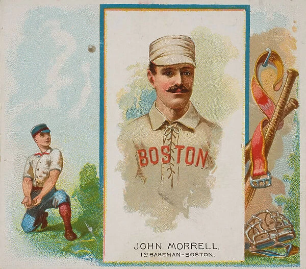 John Morrell, 1st Baseman, Boston, from Worlds Champions