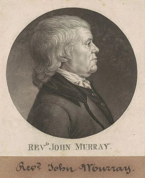 John Murray, 1802. Creator: Charles Balthazar Julien Fevret de Saint-Memin