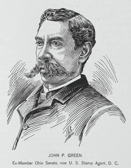 Framed Print : John P. Green; Ex-member Ohio Senate, now U.S. Stamp Agent, D.C. 1902. Creator: J. H. Cunningham Framed Print : John P. Green; Ex-member Ohio Senate, now U.S. Stamp Agent, D.C. 1902. Creator: J. H. Cunningham