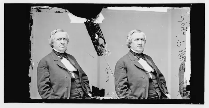 Framed Print : John Parker Hale of New Hampshire, 1860-1865. Creator: Unknown Framed Print : John Parker Hale of New Hampshire, 1860-1865. Creator: Unknown