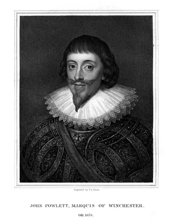 Framed Print : John Paulet, 5th Marquess of Winchester, royalist, (1826). Artist: TA Dean Framed Print : John Paulet, 5th Marquess of Winchester, royalist, (1826). Artist: TA Dean