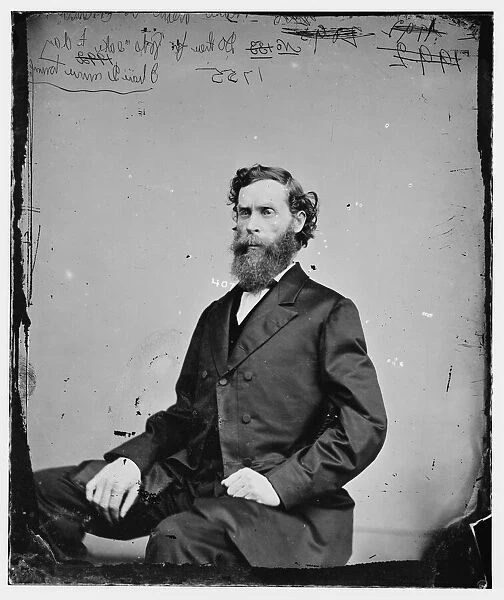 John Peter Cleaver Shanks of Indiana, between 1860 and 1875. Creator: Unknown