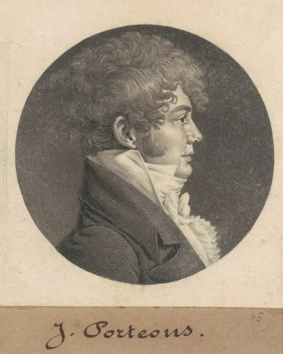 Framed Print : John Porteous, 1809. Creator: Charles Balthazar Julien Fevret de Saint-Memin Framed Print : John Porteous, 1809. Creator: Charles Balthazar Julien Fevret de Saint-Memin