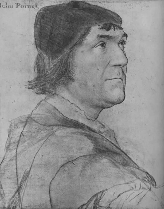 Framed Print : John Poyntz, c1532-1543 (1945). Artist: Hans Holbein the Younger Framed Print : John Poyntz, c1532-1543 (1945). Artist: Hans Holbein the Younger