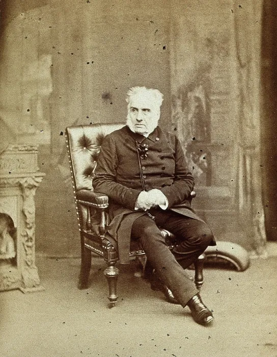 Framed Print : John Propert, 1867. Creator: Ernest Edwards Framed Print : John Propert, 1867. Creator: Ernest Edwards