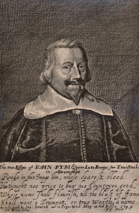 Framed Print : John Pym, English Parliamentarian politician, c1644 (1894). Artist: George Glover Framed Print : John Pym, English Parliamentarian politician, c1644 (1894). Artist: George Glover