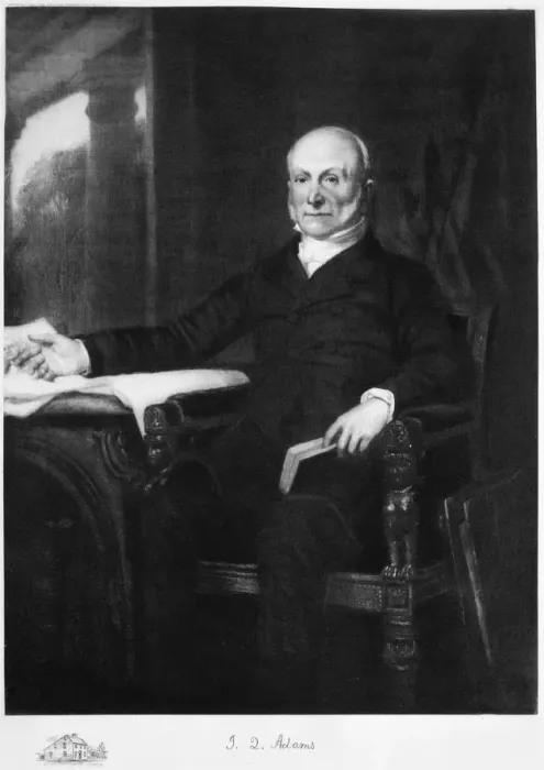 Framed Print : John Quincy Adams, 6th President of the United States of America, (1901) Framed Print : John Quincy Adams, 6th President of the United States of America, (1901)
