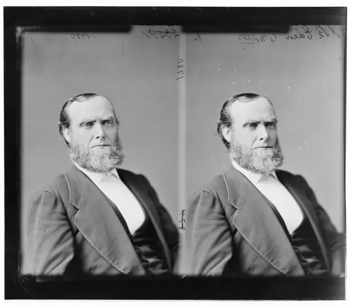 Framed Print : John R. Eden of Illinois, 1865-1880. Creator: Unknown Framed Print : John R. Eden of Illinois, 1865-1880. Creator: Unknown