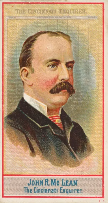 Framed Print : John R. McLean, The Cincinnati Enquirer, from the American Editors series (N1 Framed Print : John R. McLean, The Cincinnati Enquirer, from the American Editors series (N1