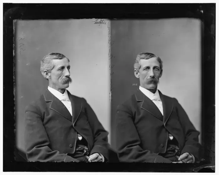Framed Print : John R. McPherson of New Jersey, 1865-1880. Creator: Unknown Framed Print : John R. McPherson of New Jersey, 1865-1880. Creator: Unknown
