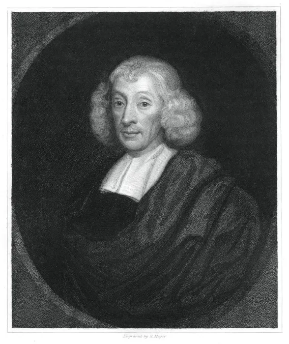 Framed Print : John Ray, English naturalist, (1833). Artist: H Mayer