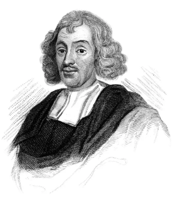 Framed Print : John Ray, English naturalist, (c1850) Framed Print : John Ray, English naturalist, (c1850)