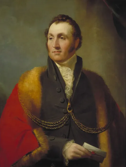 Framed Print : John Reay, Sheriff of London 1814-1815, c1814-1815. Artist: James Lonsdale Framed Print : John Reay, Sheriff of London 1814-1815, c1814-1815. Artist: James Lonsdale