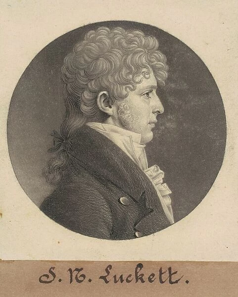 John Richards Triplett, 1808. Creator: Charles Balthazar Julien Fé