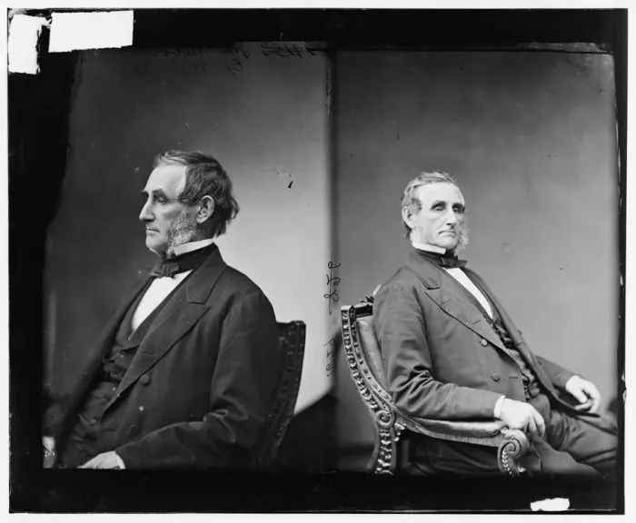 Framed Print : John Robbins of Pennsylvania, 1865-1880. Creator: Unknown Framed Print : John Robbins of Pennsylvania, 1865-1880. Creator: Unknown